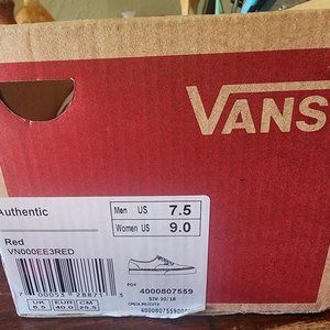 Red vans